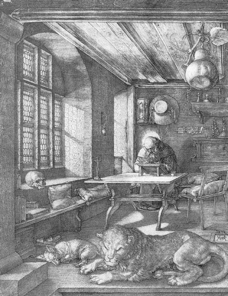 St Jerome in his Study